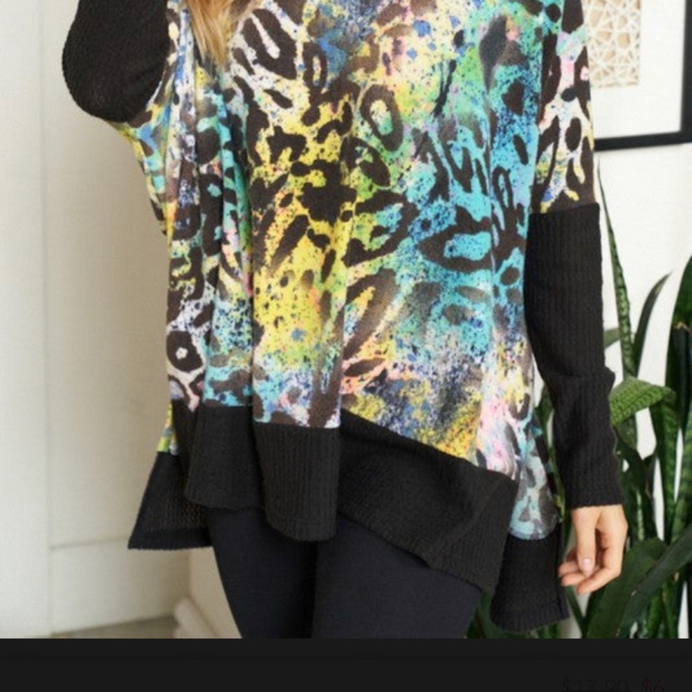 WHITE BIRCH LONG SLEEVE TOP